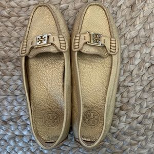 Tory Burch Kendrick Driving Mocs - Gold